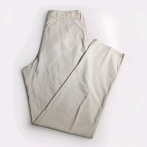 Woolrich 100% cotton lightweight creased dress trousers size women's 8